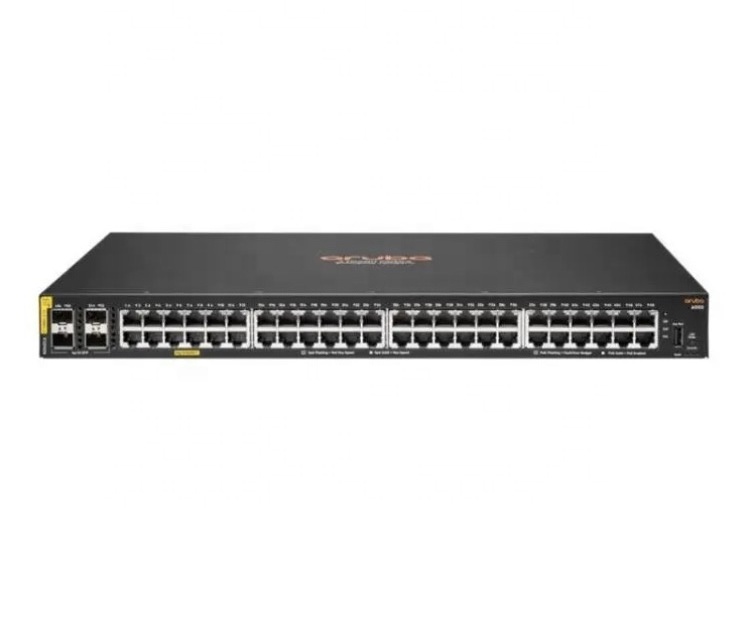 Original Hpe Aruba Networking Cx 6000 48g Class4 Poe 4sfp 370w Cl4 R8n85a R8n86a 12 Port Poe Model Switch