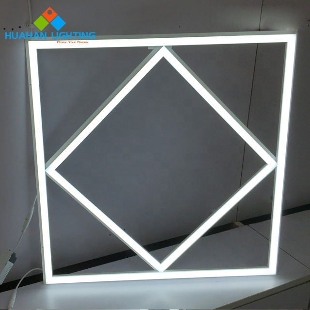 60w aluminum square ultra thin slim lamp led recessed panel light