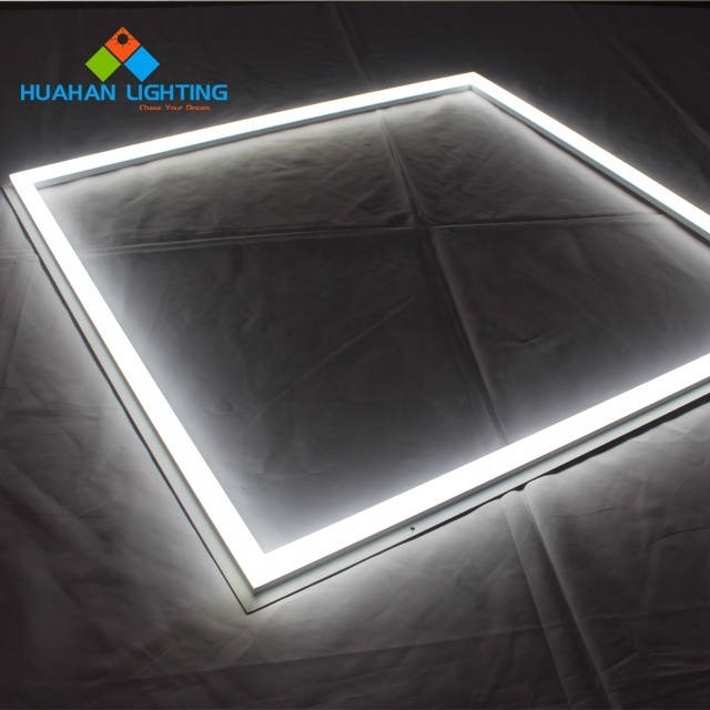 Customize Ceiling Recessed Backlit Frame 603X603 603X1213 2X2 40 Watt 42W 60W Aluminum Led Panel Light For 60X60 Led Panel Light