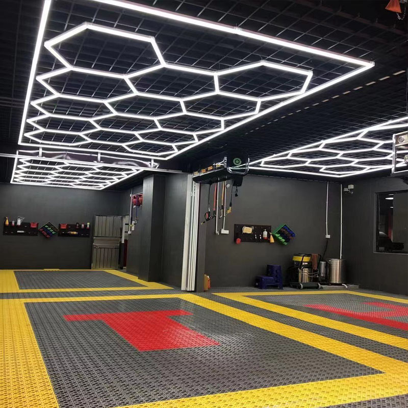 honeycomb led light connectors led honeycomb light car honeycomb ceiling led hexagon garage lighting