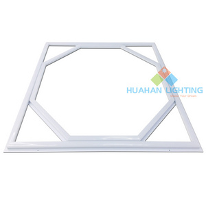 Recessed Mounted Octagon 595x595 60x60 Panel Light Directly Illuminated Shop Office Commercial Ceiling Led Frame Panel Light