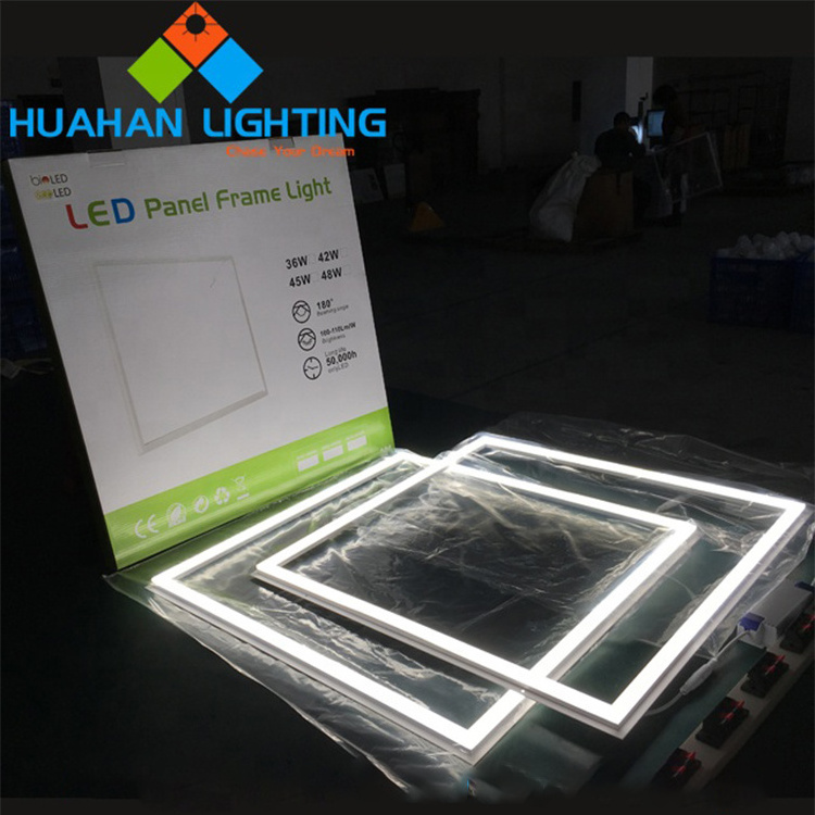 2021 Frameless Surface Slim Square 48W Lights Lighting Led Panel,Led Flat Panel Light Ceiling