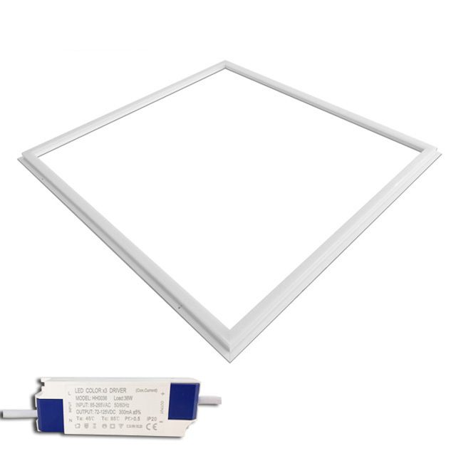 Super Bright 48W LED Panel Frame Border Edge Light Cool White 600 x 600mm Ceiling Lamp