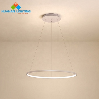 60cm Contemporary Ceiling Ring Chandelier Light Led Circle Pendant Lamp Fancy Lighting Design Hanging Light Fixtures