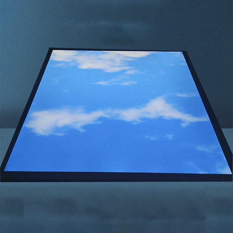 New Decorative Model Artifital Skylight 2x4 Sky Blue Panel Light,Blue Led Sky Light Panel Window