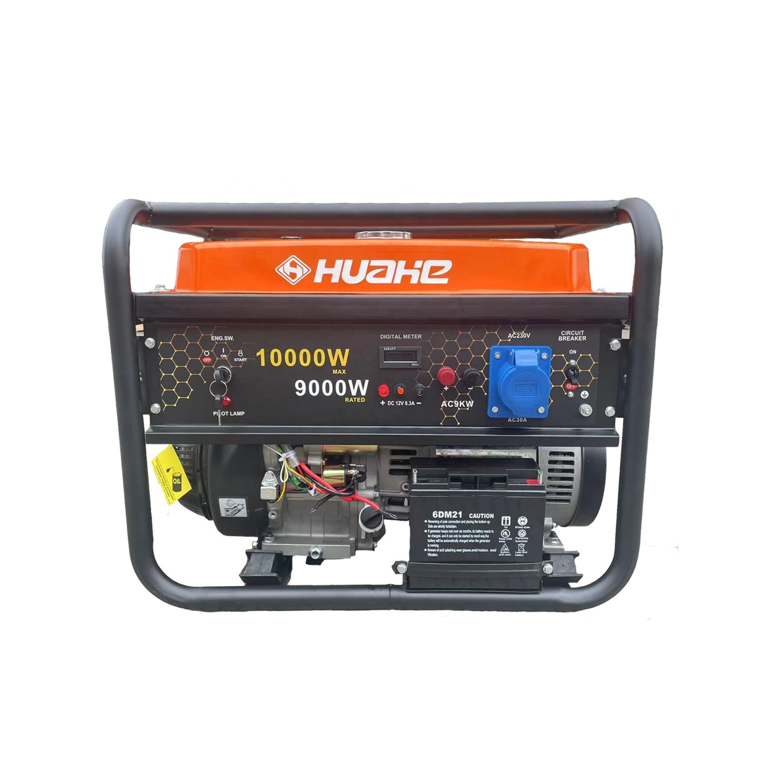 230 V whole home power manual start standby unleaded gasoline generator