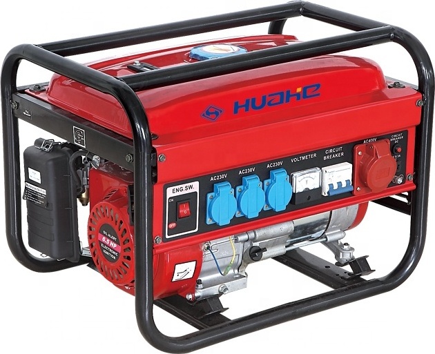 petrol generator 3 phase 2kw,4 stroke petrol generator with 163cc petrol engine