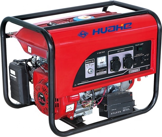 2.5KW portable low noise home used gasoline generator 3200