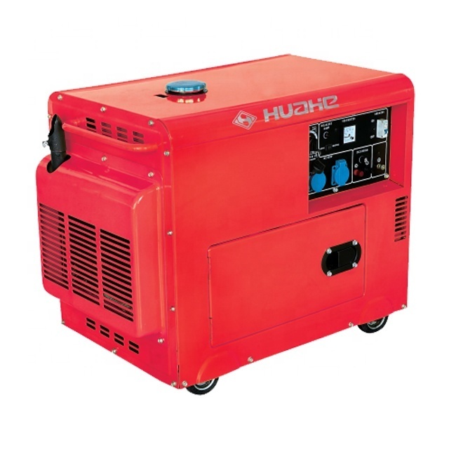 5kva power portable low noise home use diesel generator set in india