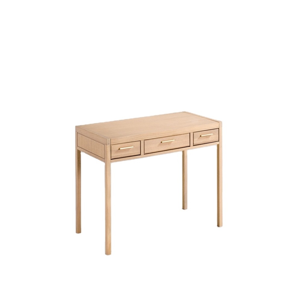 Wooden modern Minimalist computer writing office living room furniture laboratory desk study table entrance cabinet