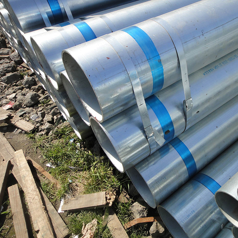 Steel Pipe Manufacturer Galvanized Steel Pipe/Gas Pipe/Oil Pipe Hot Dipped Gi Round Seamless Steel Pipe