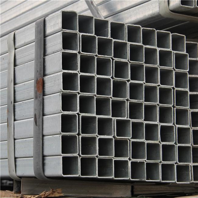 Welded Carbon Hollow Section Rectangular Square Galvanized Steel Tube