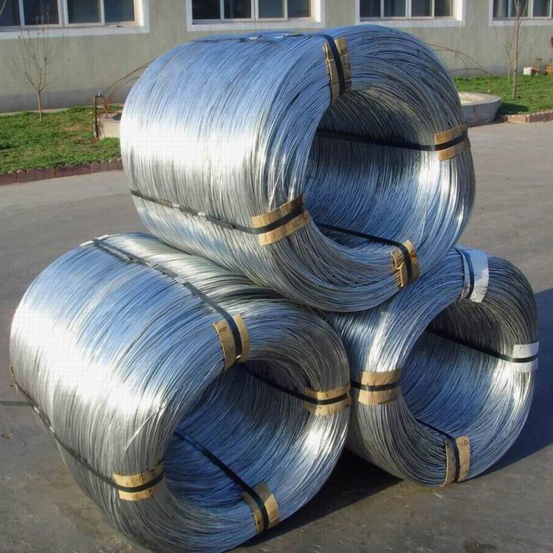 Ms Steel Wire Rod SAE 1008 /1006 0.3mm 6.5mm ASTM 14 Gauge Hot Dipped Galvanized Steel Wire Electro Galvanized Steel Wire