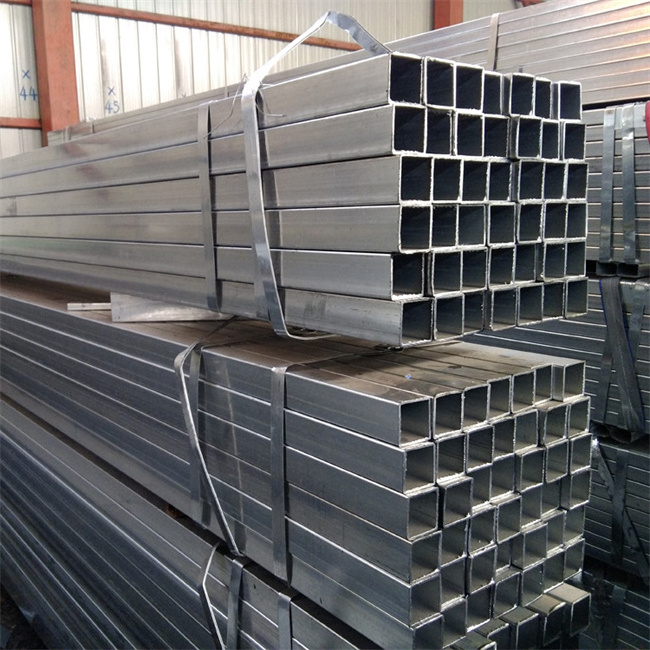 Welded Carbon Hollow Section Rectangular Square Galvanized Steel Tube