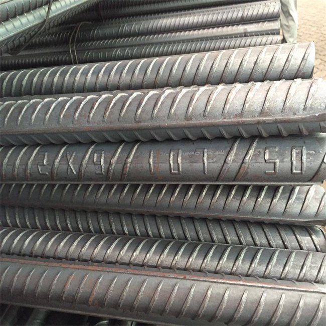 HRB 400/500 Iron Rod Building Material Deformed Steel Bar 6-12m Steel Rebars For Sale House Rebar