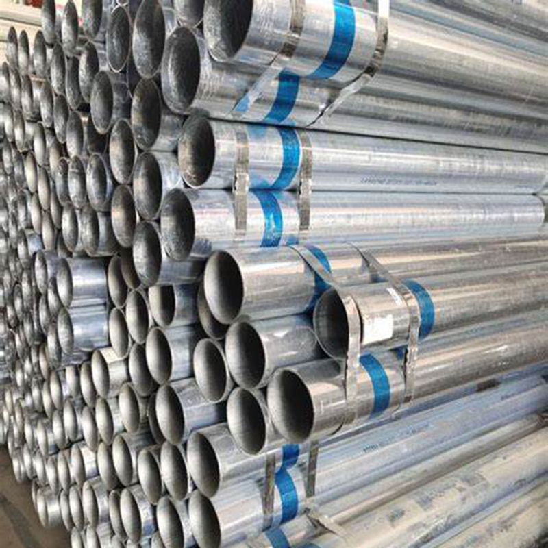 Steel Pipe Manufacturer Galvanized Steel Pipe/Gas Pipe/Oil Pipe Hot Dipped Gi Round Seamless Steel Pipe