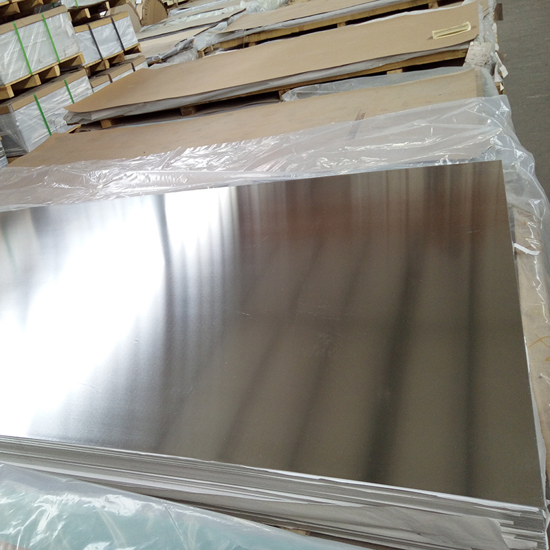 Factory supply aluminum plate for cookwares and lights 1100 1060 3003 5052 6061 7075 sublimation blank Coated aluminum sheet