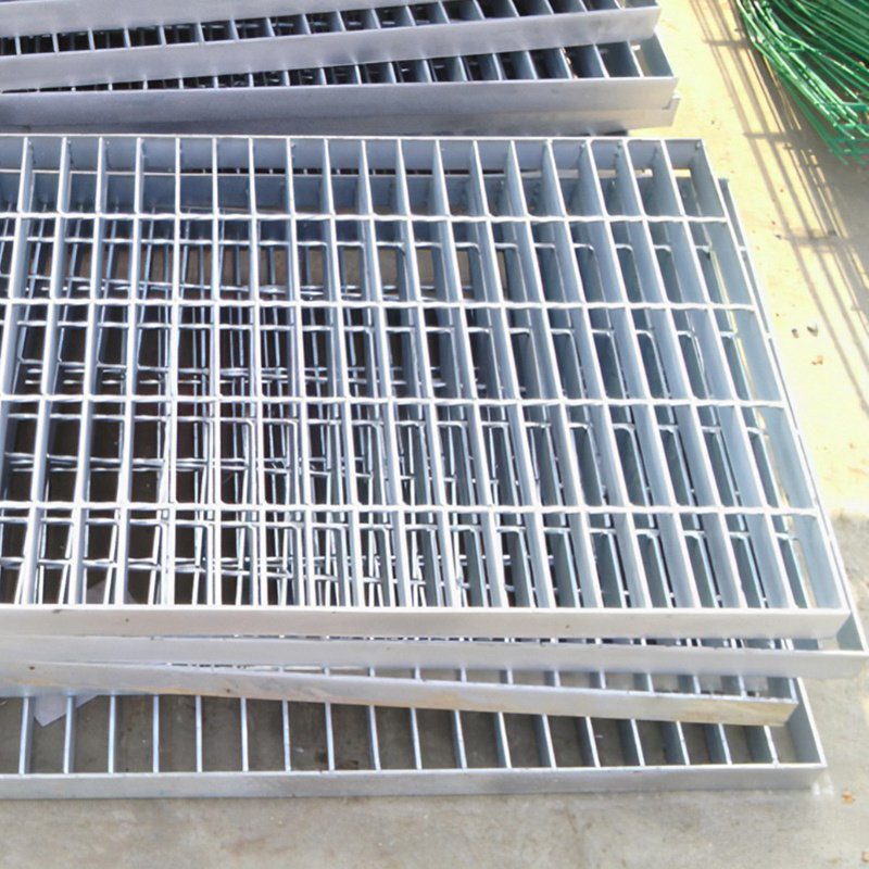 Heavy Duty Metal Walkways Grid Serrated Steel Mesh Hot-dip Galvanized Compound Steel Galvanized Steel Grating