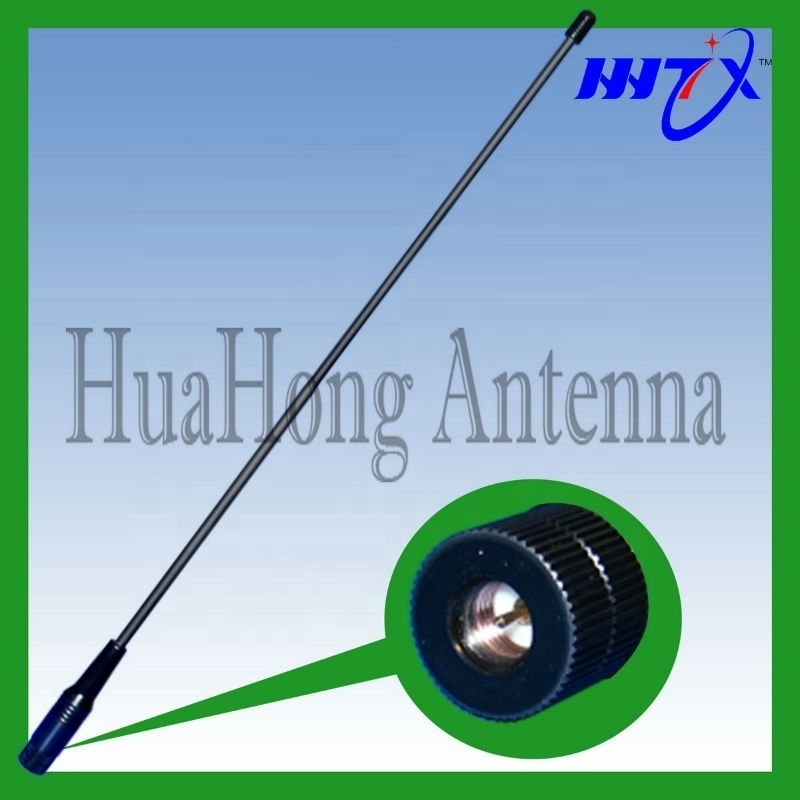 UV5R radio high gain bendable whip rubber Antenna with 2m/70cm dual-band flexible whip antenna