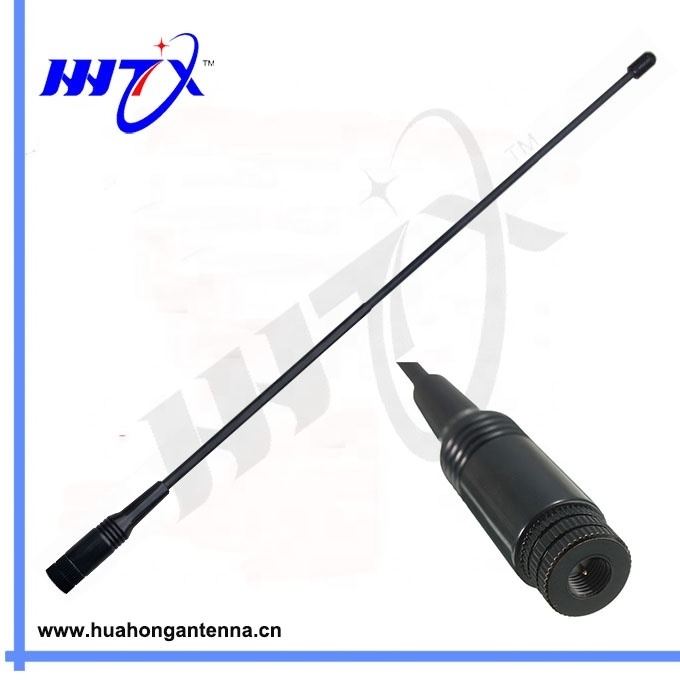 UV5R radio high gain bendable whip rubber Antenna with 2m/70cm dual-band flexible whip antenna