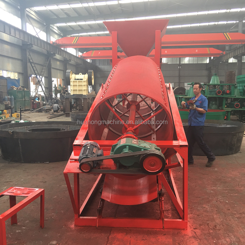 Good quality mini gold washing plant rotary trommel screen for sale