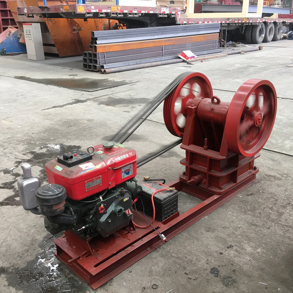 mini stone rock crushing machine Small stone jaw crusher for sale