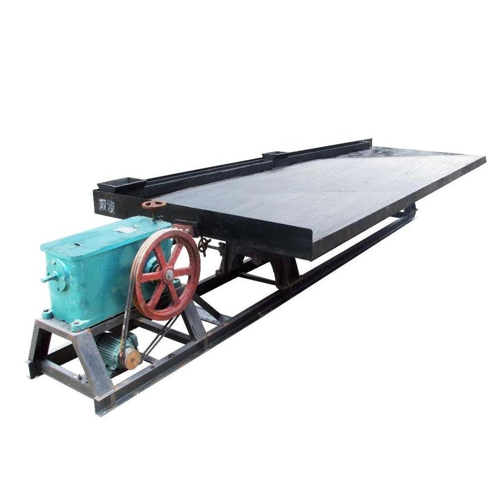 Fine Gold Recovery Gold Shaking Table For Alluvial Gold Washing Plant