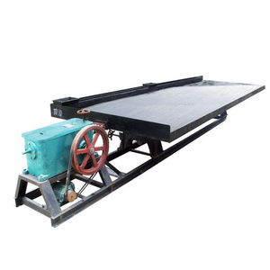 Fine Gold Recovery Gold Shaking Table For Alluvial Gold Washing Plant