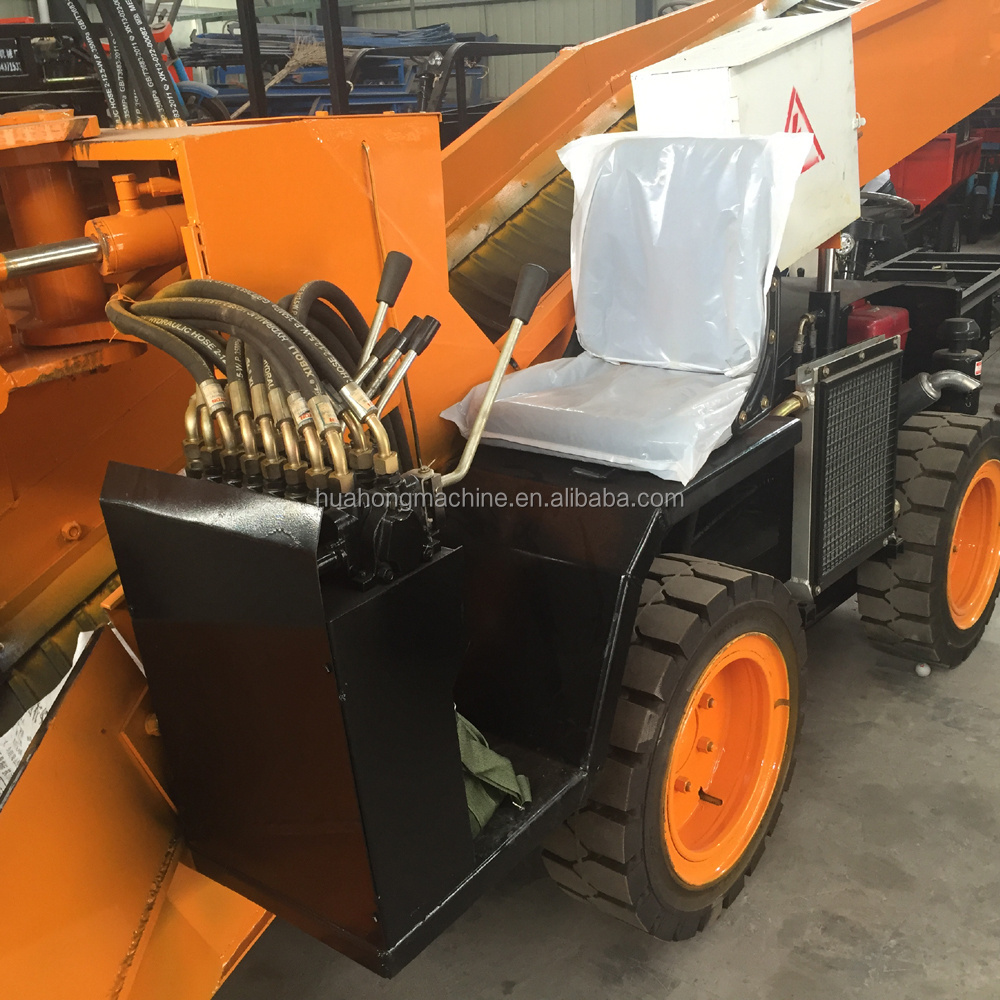 Hydraulic mucking machine /mini mucking rock loader