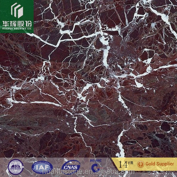 Natural stone tiles red marble slab Rosso Levanto Classico for countertop