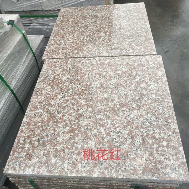 G687 Peach Pink Granite Slab Tile Quarry Price Chinese Pink Granite