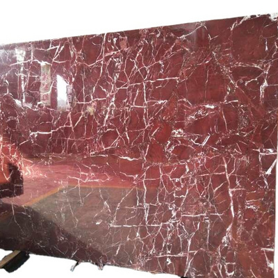 Natural stone tiles red marble slab Rosso Levanto Classico for countertop