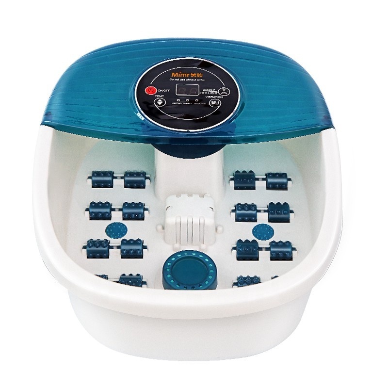 Electronic Healthcare Ptc Heating Shiatsu Ozone Surfing Foot Bath Massager