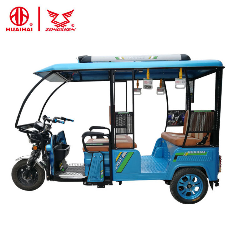 indian market popular 48v 1000w long range electric rickshaw for hot sale