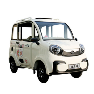 4 Wheels Closed Cabin Passenger Electric Rickshaw Mini Vehicle