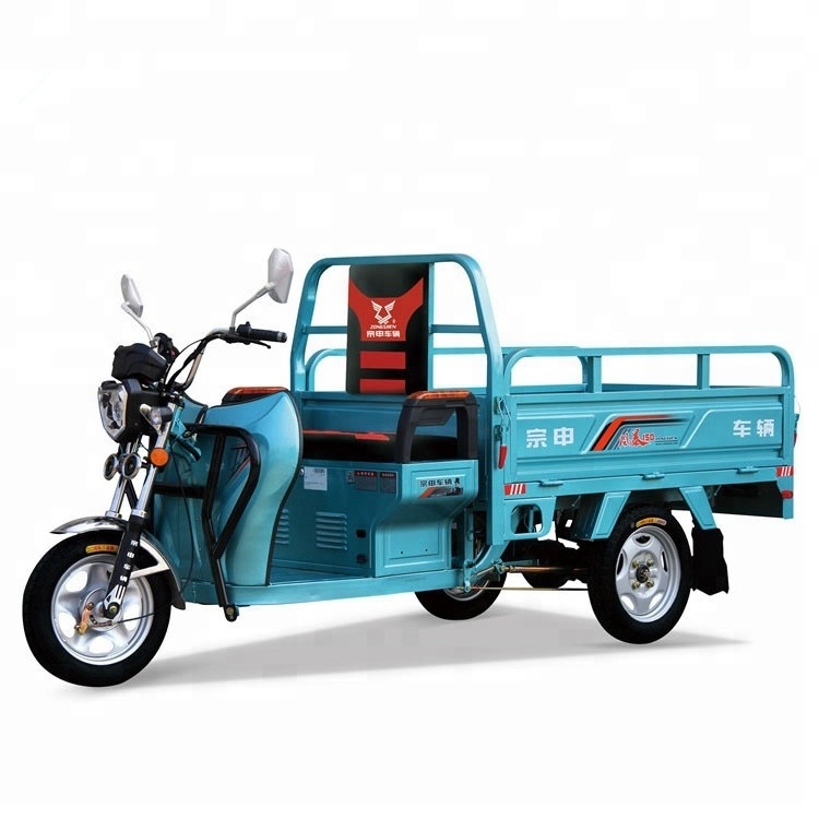 800W Economical Electric Tricycle Food Truck Three Wheel Cargo Tricycle Truck For sale