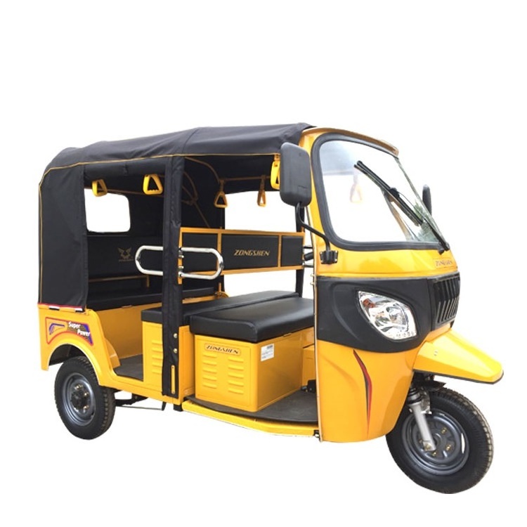 Maximum Loading 9 People Three Wheeler Motor Mobility Passenger Taxi with 200cc Zongshen Engine