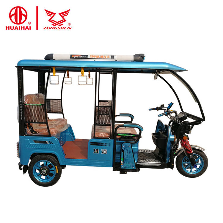 indian market popular 48v 1000w long range electric rickshaw for hot sale