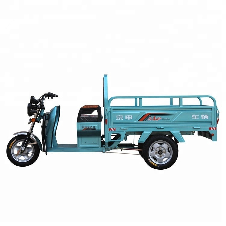 800W Economical Electric Tricycle Food Truck Three Wheel Cargo Tricycle Truck For sale