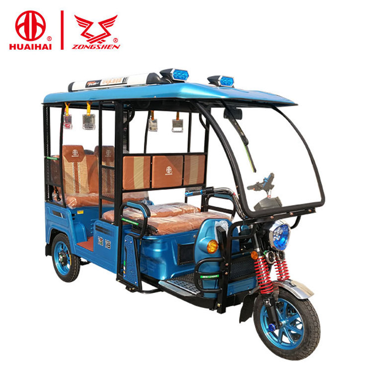 indian market popular 48v 1000w long range electric rickshaw for hot sale