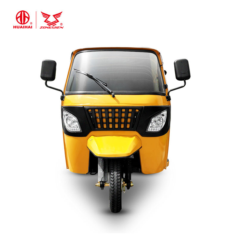 LPG and Gasoline Motorized Tricycle for Passengers  200 water-cooling ZongShen Engine tuk tuk Mototaxi