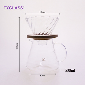 High Quality coffee brewer clear commercial new travel camping outdoor coffee pot