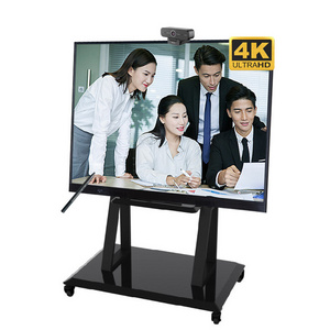 digital touch screen interactive flat panel whiteboard 55 65 75 86 inch e-learning portable electronic smart white board