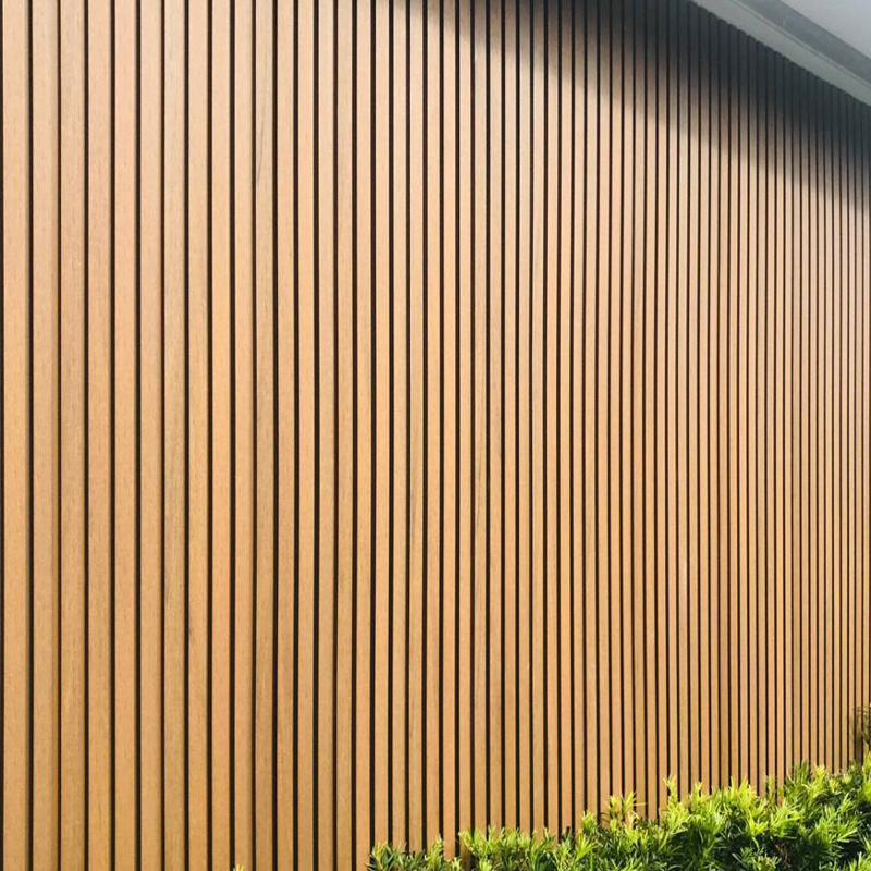 WPC wood cladding 3D great wall panel wooden decor wall wave wood plank exterior wpc ceiling panels