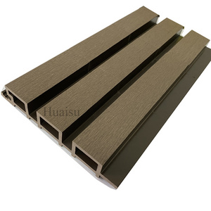 WPC wood cladding 3D great wall panel wooden decor wall wave wood plank exterior wpc ceiling panels