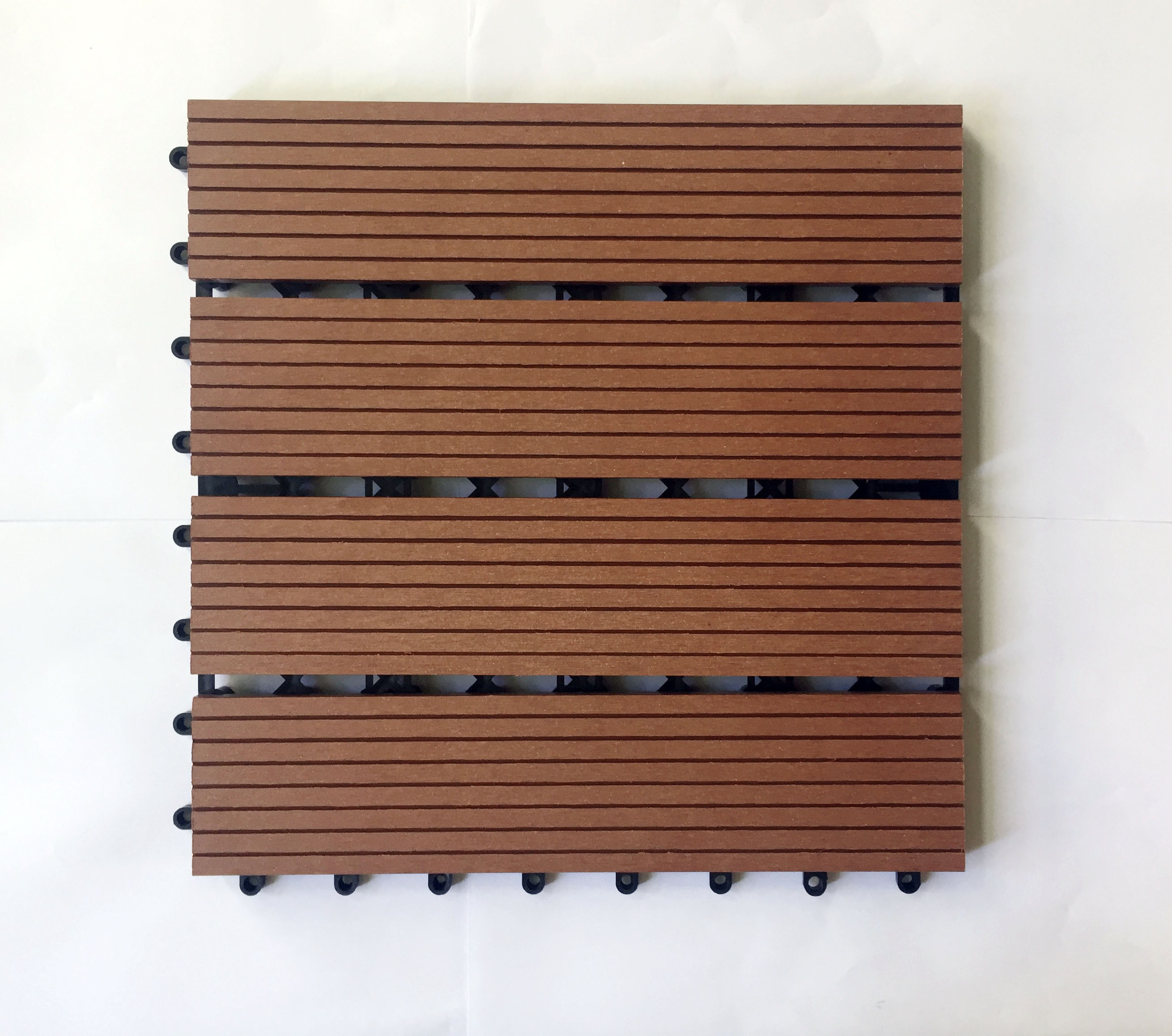 wpc interlocking decking tiles outdoor wood plastic composite engineered parquet flooring tiles