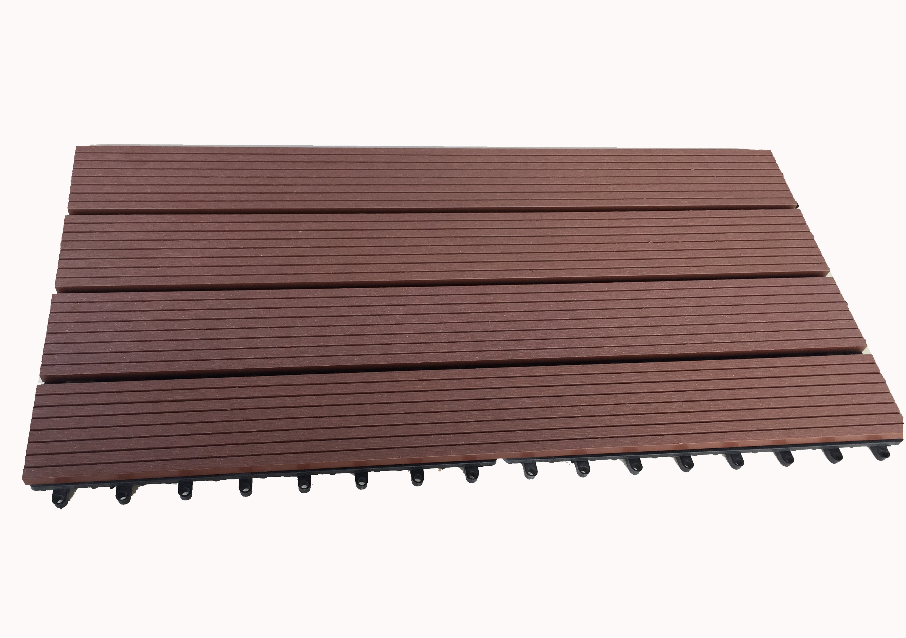 Wooden floor tile Interlocking 30*60cm 30*90cm tile outdoor composite decking floor