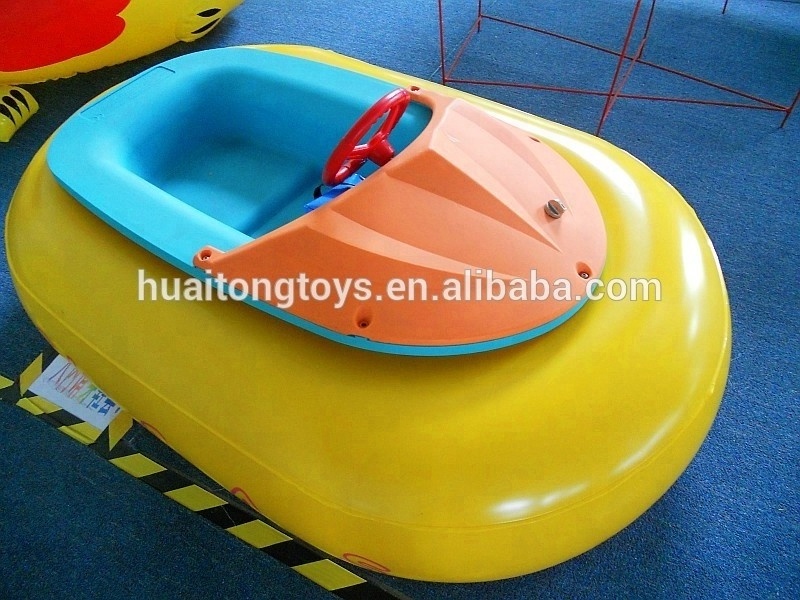 Shoe-like colorful motorized inflatable bumper boat electric bumper boat