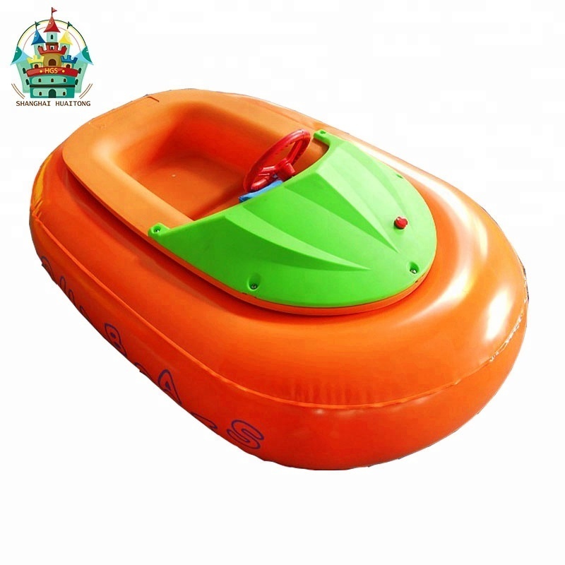 Shoe-like colorful motorized inflatable bumper boat electric bumper boat