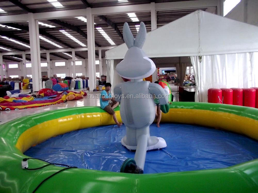 Custom large inflatable swimming pool manufacture inflatable pool for rental